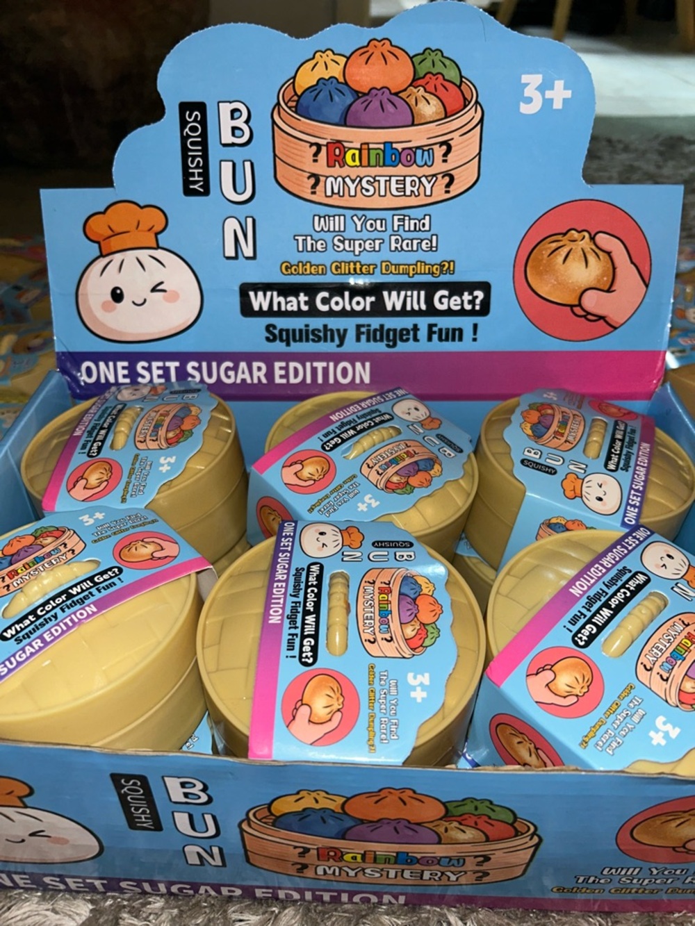 Bundle of 3 Mystery Squishy Dumplings